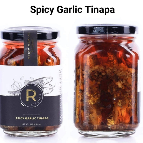 RKitchen Spicy Garlic Tinapa Gourmet Bottle-250g