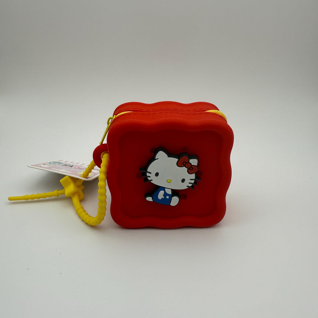 Silicone Sanrio Charm Square Wallet
