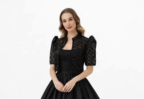 Amihan Noir - Women's Filipiniana Bolero