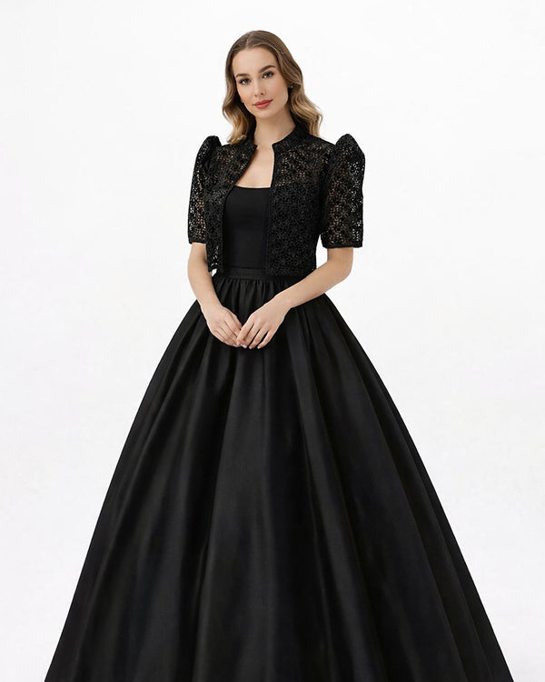 Amihan Noir - Women's Filipiniana Bolero