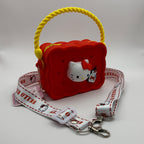 Hello Kitty Silicone Rectangular Kid Shoulder Jelly Bag