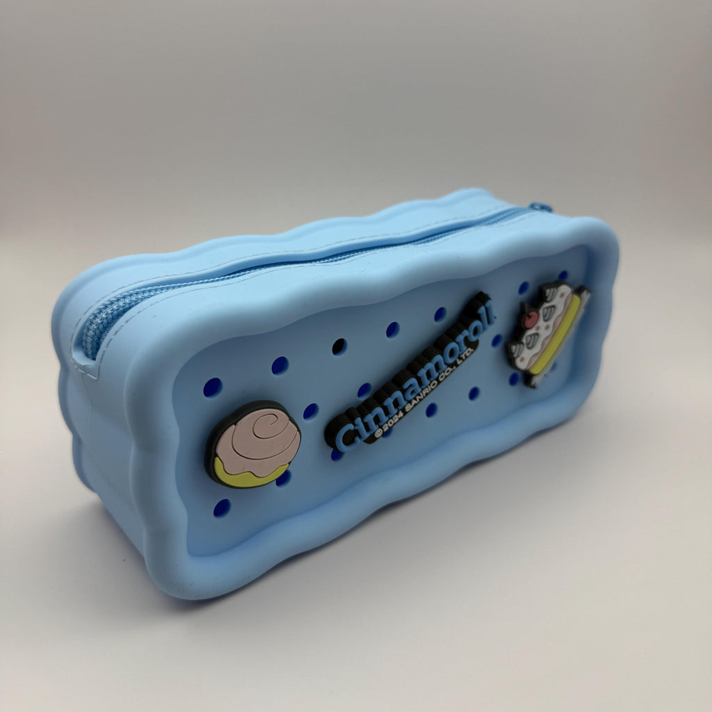 Silicone Cinnamoroll Charm Pencil Pouch