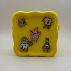 Sanrio Nickelodeon Silicone Square Sling Jelly Bag