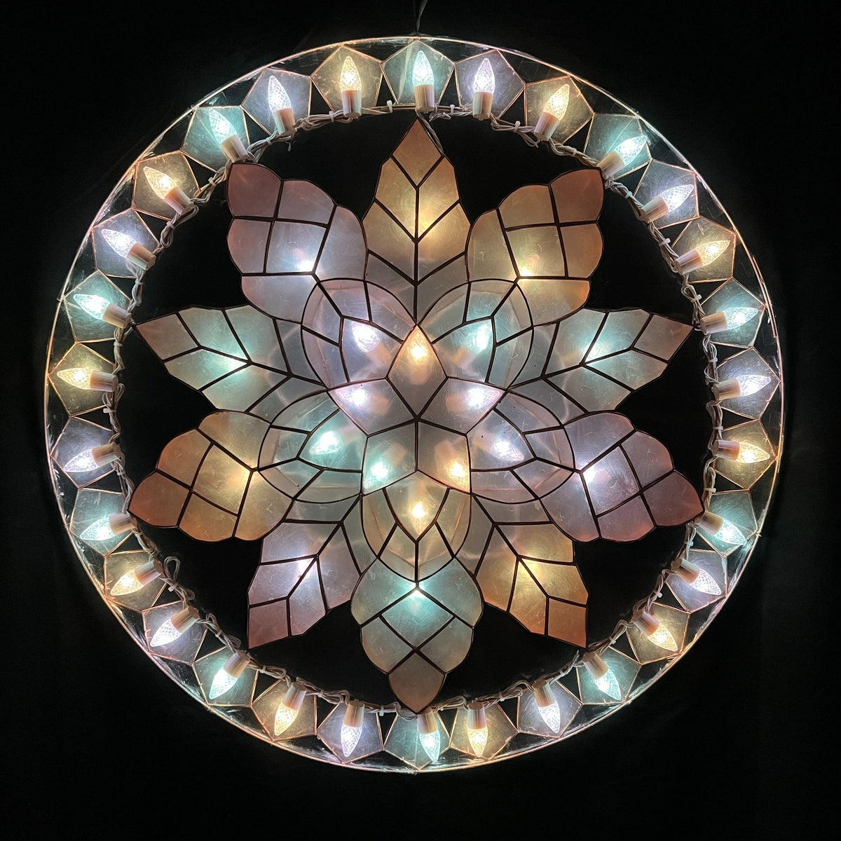 Smart CLASSIC LED Capiz Parol - Christmas Star Lantern
