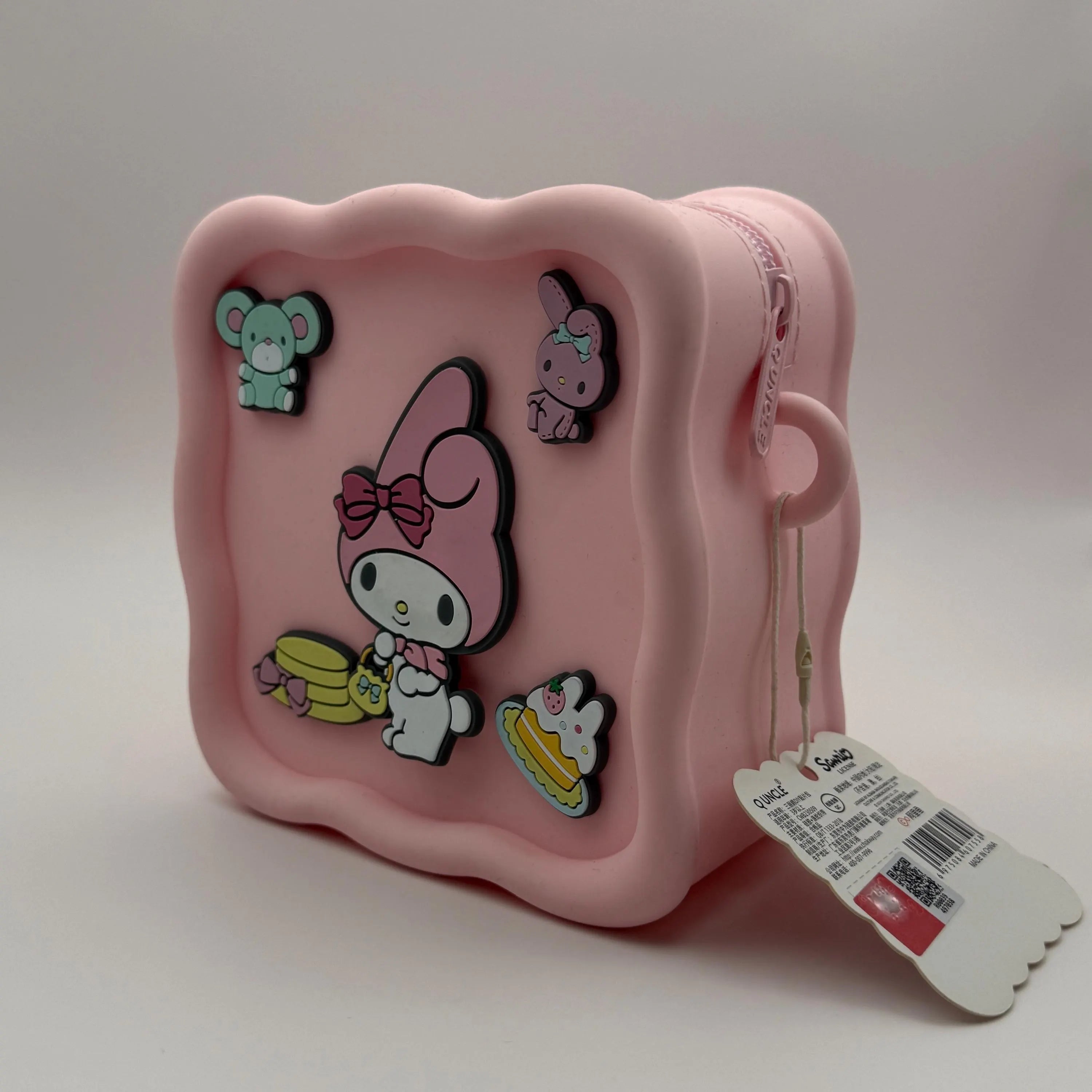 Sanrio Nickelodeon Silicone Square Sling Jelly Bag