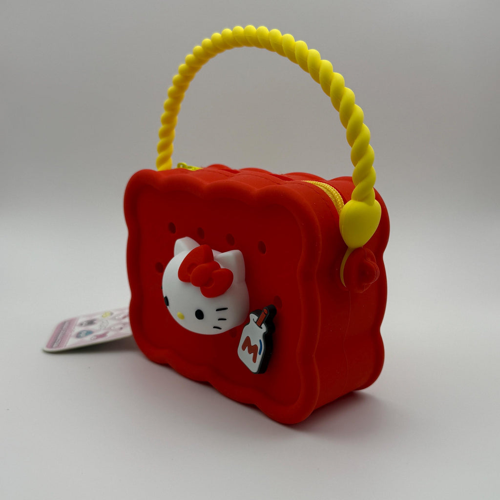 Hello Kitty Silicone Rectangular Kid Shoulder Jelly Bag