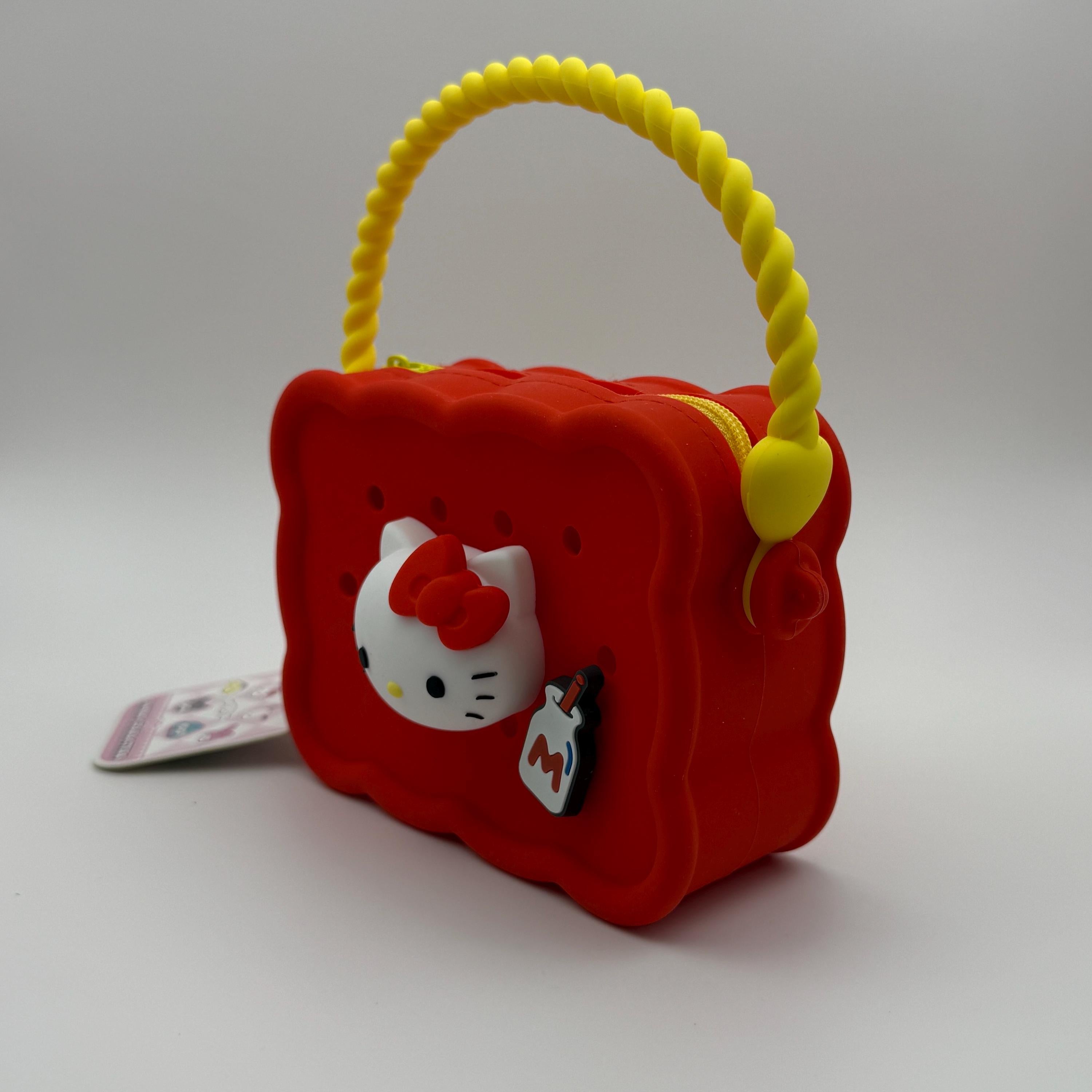 Hello Kitty Silicone Rectangular Kid Shoulder Jelly Bag