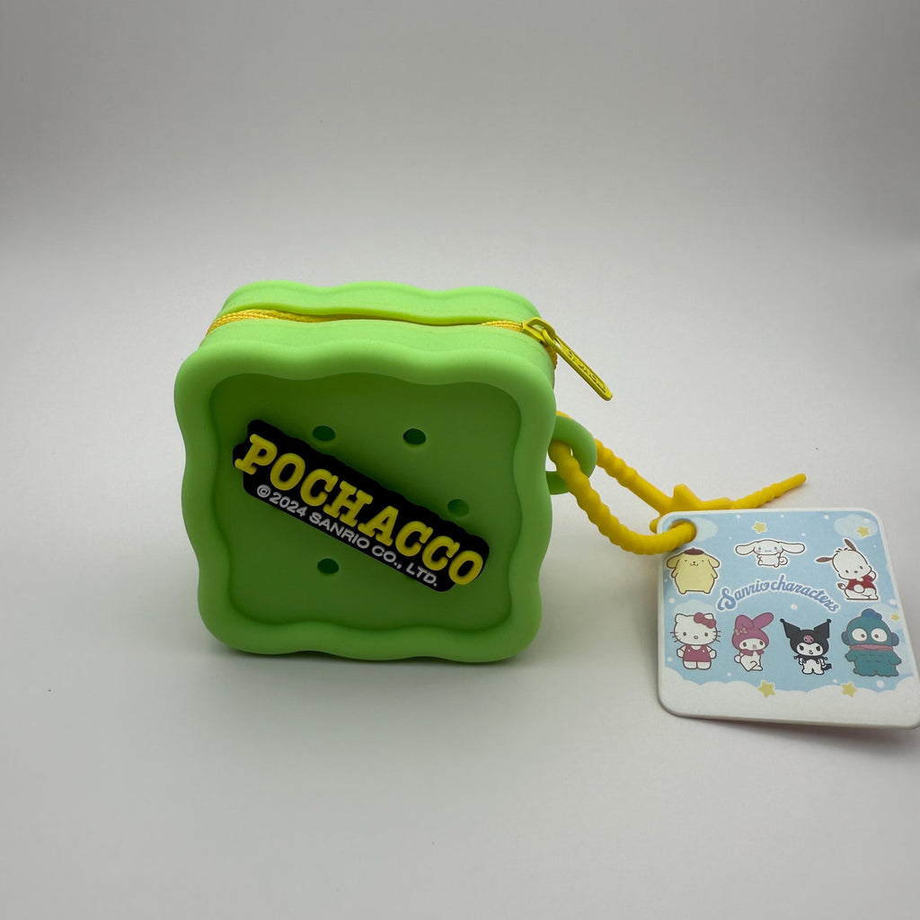 Silicone Sanrio Charm Square Wallet
