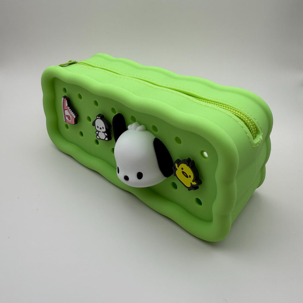 Silicone Pochacco Charm Pencil Pouch