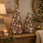 Capiz Christmas Tree - Old Rose - 18" & 23"