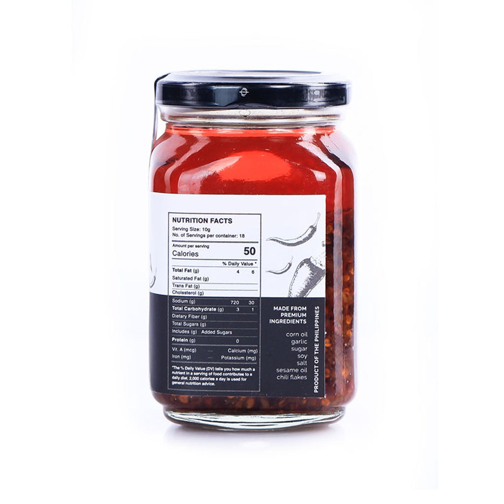 RKitchen Chili Garlic Oil Gourmet Bottle - 250g