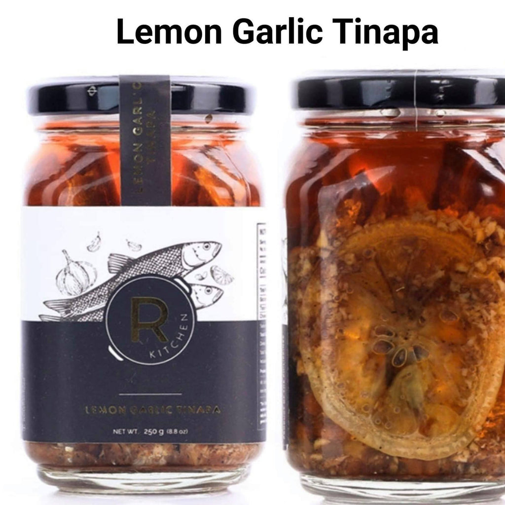 RKitchen Lemon Garlic Tinapa Gourmet Bottle - 250g