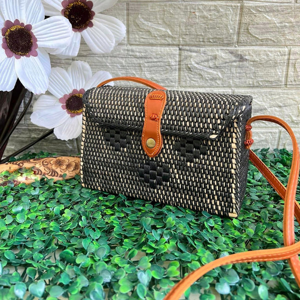 Envelope Authentic Bali Handwoven Rattan Bag