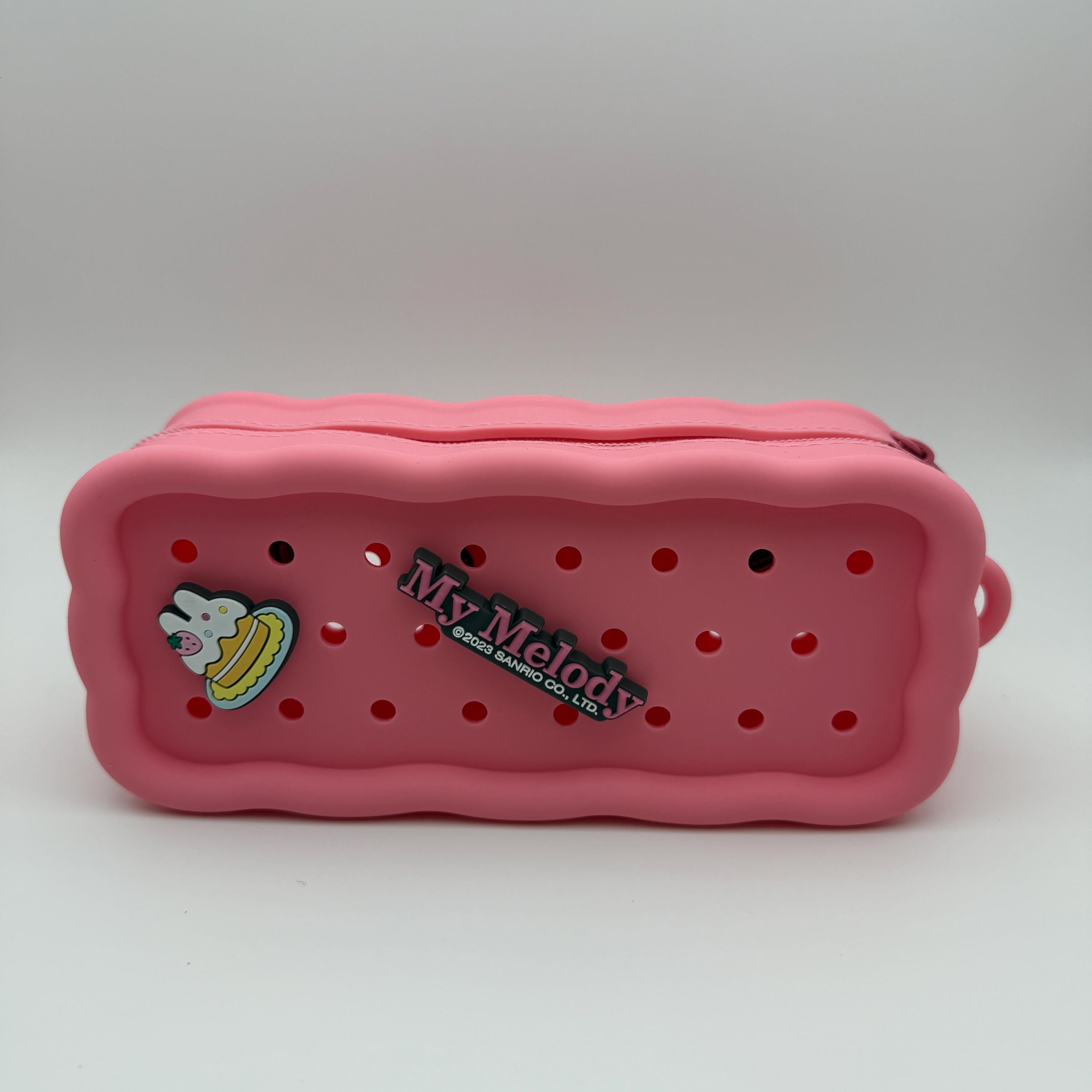 Silicone My Melody Charm Pencil Pouch
