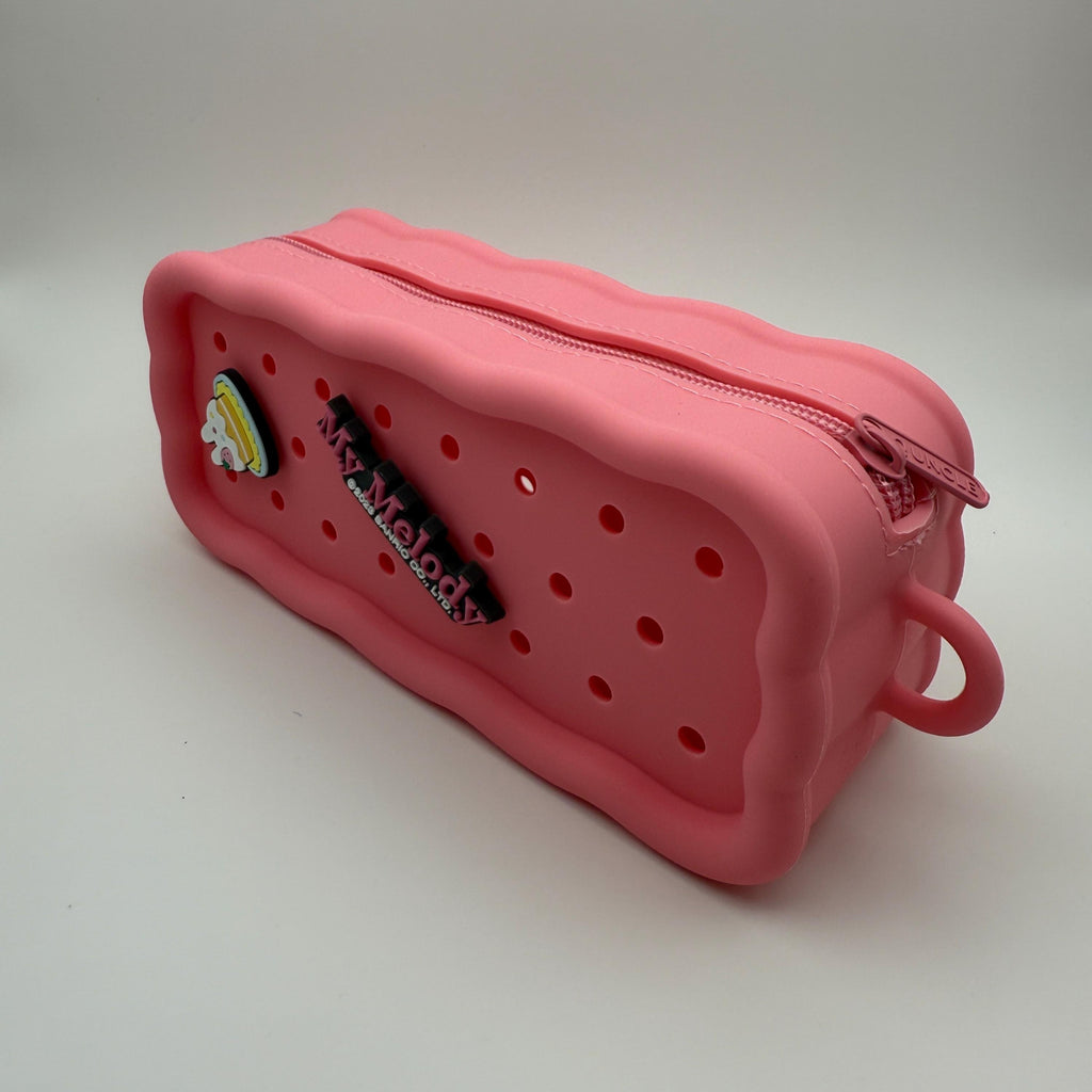 Silicone My Melody Charm Pencil Pouch
