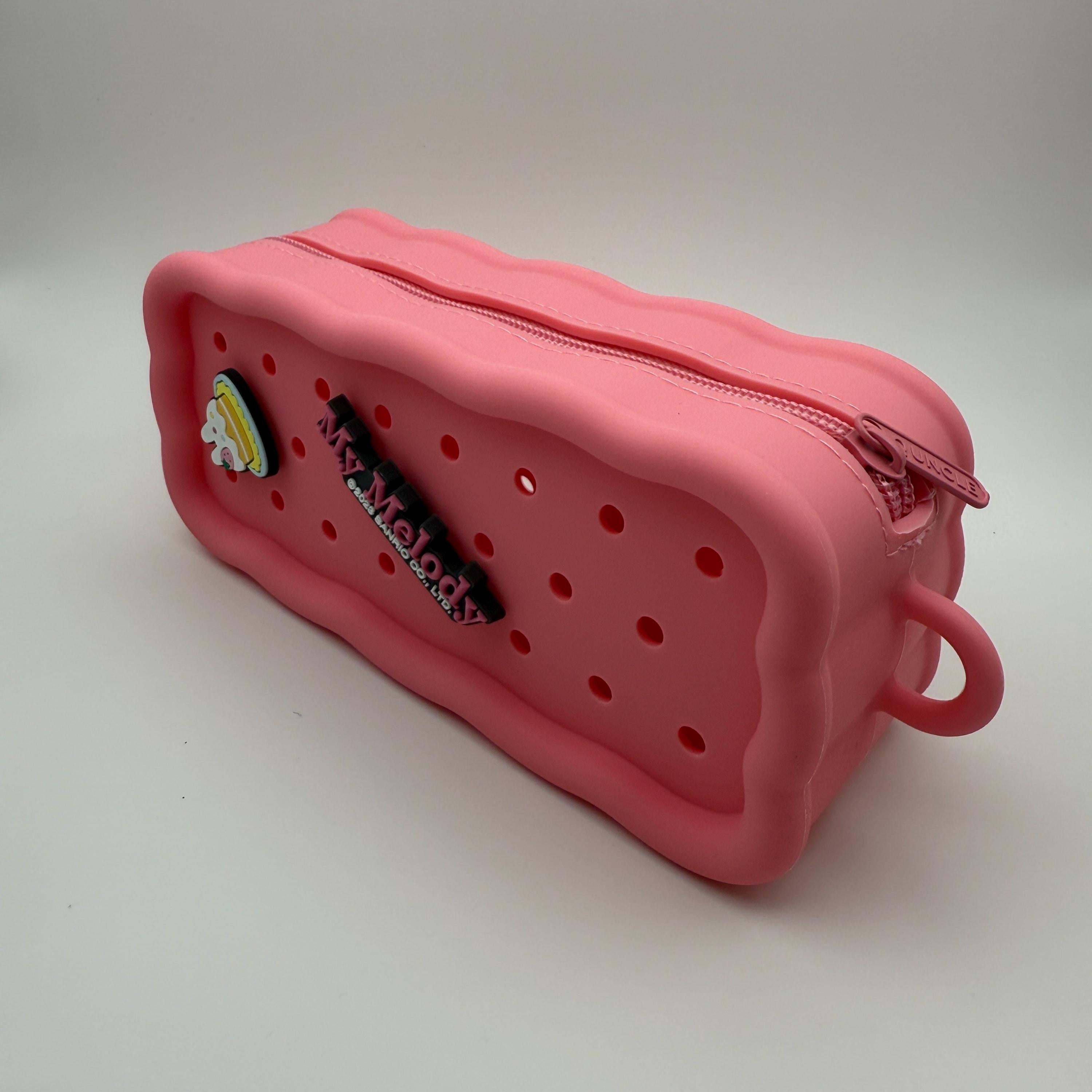 Silicone My Melody Charm Pencil Pouch