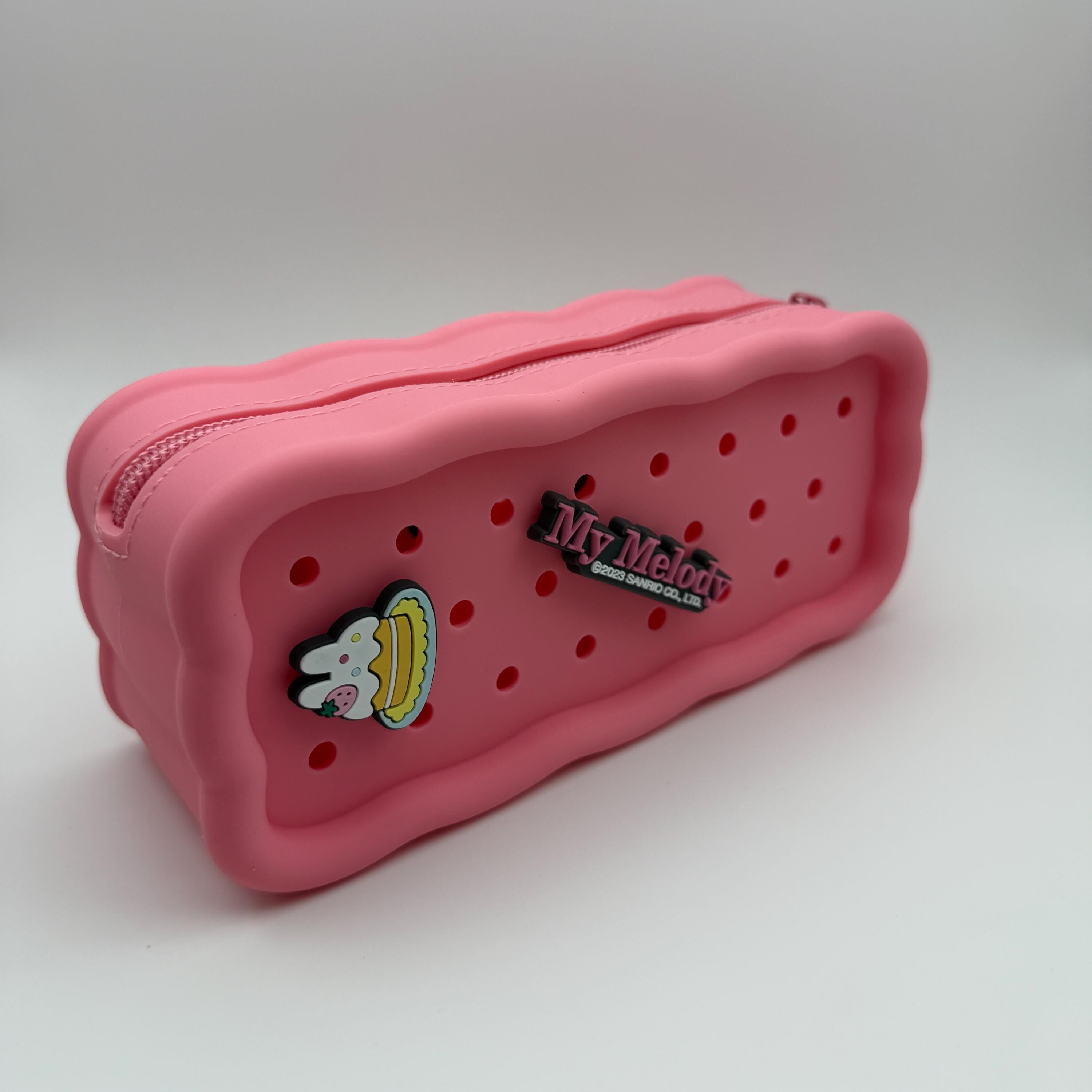 Silicone My Melody Charm Pencil Pouch