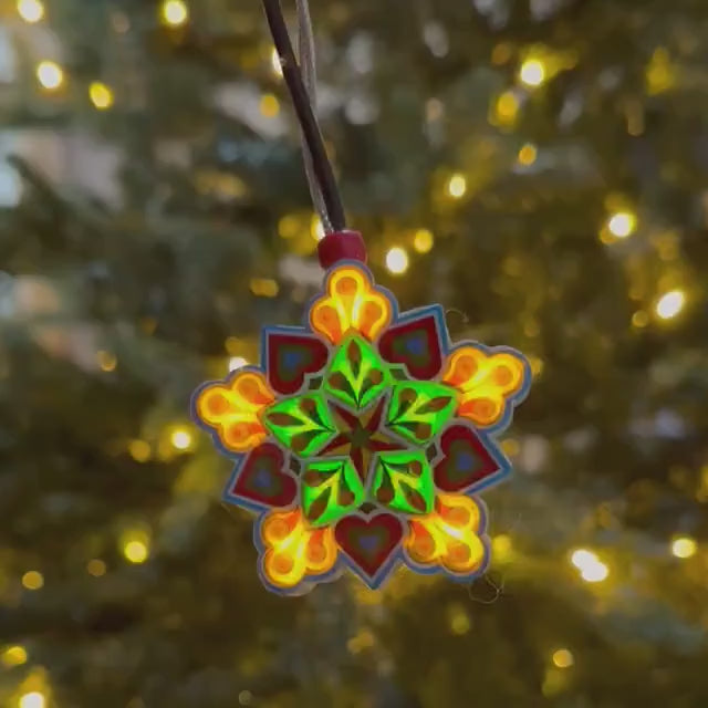 USB Car Mini Star Lantern