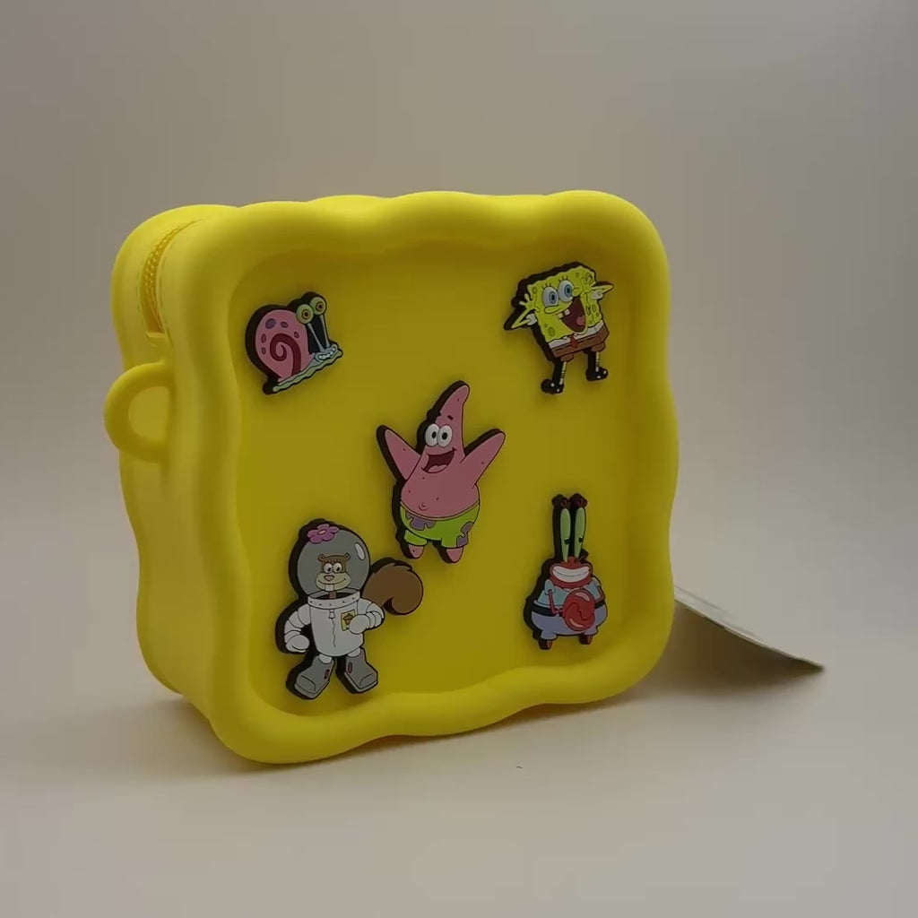 Sanrio Nickelodeon Silicone Square Sling Jelly Bag