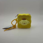 Silicone Sanrio Charm Square Wallet